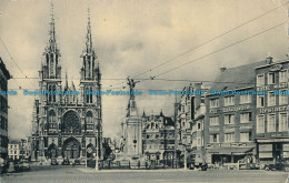 R007545 Ostende. Cathedrale St. Pierre Et Paul Et Monument Aux Morts. Imprime. 1 - World