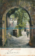 R007550 Baden Baden. Altes Schloss Portal. Hermann Ludewig. 1910 - World