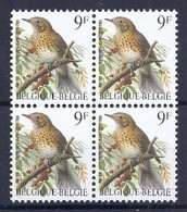 BELGIE * Buzin * Nr 2426 * Postfris Xx * FLUOR  PAPIER - 1985-.. Birds (Buzin)