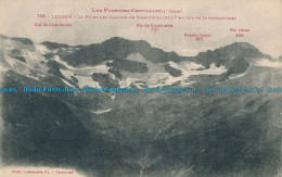 R008159 Les Pyrenees Centrales. Luchon. Le Pic Et Les Glaciers De Crabioules Vus - Monde