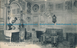 R009228 Palais De Fontainebleau. Salon De Mme De Maintenon. No 40 - Monde