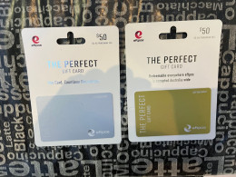 19-5-2024 (Gift Card) Collector Card - Australia - The Perfect Gift Card - $ 50 - No Value On Either Card) - Gift Cards