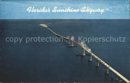 71966190 Bradenton Floridas Sunshine Skyway Bridge Fliegeraufnahme - Autres & Non Classés