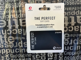 19-5-2024 (Gift Card) Collector Card - Australia - The Perfect Gift Card - $ 500 - No Value On Card) - Cartes Cadeaux