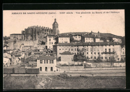 CPA Saint-Antoine-l`Abbey, Vue Générale Du Bourg Et De L`Abbaye  - Autres & Non Classés