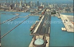 71964822 Chicago_Illinois Fliegeraufnahme Pier And Lake Michigan - Autres & Non Classés