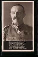 AK Generalquartiermeister Von Stein In Uniform  - Oorlog 1914-18