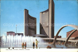 71962969 Toronto Canada City Hall Wasserspiele Brueckenbogen  - Zonder Classificatie
