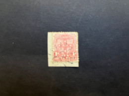 (stamps 179-5-2024) Very Old Australia Stamp - As Seen On SCANS - 1d On Paper - Gebruikt