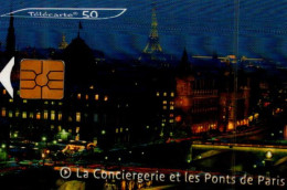 TELECARTE 50...LA CONCIERGERIE ET LES PONTS DE PARIS.... ...PETIT TIRAGE - 50 Unidades