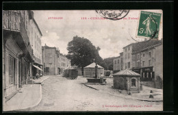 CPA Cunlhat, Place Du Foirail  - Cunlhat