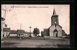 CPA Saint-Pardoux, L`Eglise, Monument Et Croix De Mission  - Sonstige & Ohne Zuordnung
