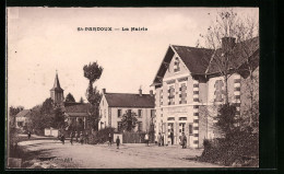 CPA Saint-Pardoux, La Mairie  - Autres & Non Classés