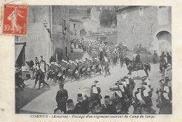 12)  CORNUS  - Passage D'un Régiment Rentrant Du Camp Du Larzac - Other & Unclassified
