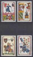 Liechtenstein  Mi. 433-436 Postfrisch  Minnesänger 1963 (11329 - Autres & Non Classés