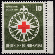BRD - Bund - Mi-Nr. 164 ** Henri Dunant 1953  Seitenrand   (20338 - Otros & Sin Clasificación