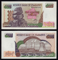 Simbabwe - Zimbabwe 500 Dollars 2004 Pick 11b UNC (1)   (17898 - Altri – Africa