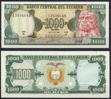 Ecuador 1000 Sucres 8.6.1988 Pick 125b  UNC (1)    (ca772 - Sonstige – Amerika