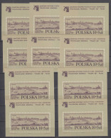 Poland 1973 Mi. Block 55 10 Pieces Intl. Philatelic Exhibition - Souvenir Sheet  - Autres & Non Classés