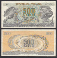 Italien - Italy 500 Lire Banknote 1966 Pick 93a AVF (3-)    (31087 - Other & Unclassified