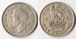 Grossbritannien - Great Britain 1 Shilling Münze 1951 Georg VI.    (p424 - Autres & Non Classés