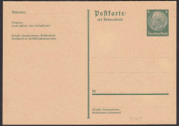 Deutsches Reich 1933 Ganzsache P220I Mit Antwortkarte Ungebraucht   (32154 - Other & Unclassified
