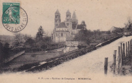 Cachet Recto / Verso De La Gare De Villers Cotterez (02 Aisne) 22 * 18 - 12 - 1913 Sur Carte De Morienval - Railway Post