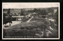 AK Osowiec, Zentralwerk Kehlgraben Der Festung Osowiec  - Pologne
