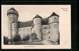 AK Rimpar, Ansicht Vom Schloss Grumbach  - Autres & Non Classés