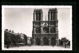 AK Paris, Cathédrale Notre-Dame Im Sommer  - Autres & Non Classés