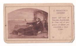 San Francesco Saverio Vecchio Santino Con Preghiera  Rif. S482 - Religion & Esotérisme