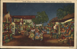 11112340 Los_Angeles_California Street Of Mexican Bazaars - Andere & Zonder Classificatie