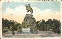 11112196 Philadelphia Pennsylvania Washington Monument
Fountain Philadelphia Pe - Other & Unclassified