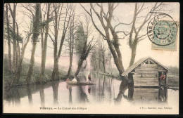 CPA Vibraye, Le Canal Des Forges  - Vibraye