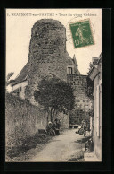 CPA Beaumont-sur-Sarthe, Tour Du Vieux Chateau  - Beaumont Sur Sarthe