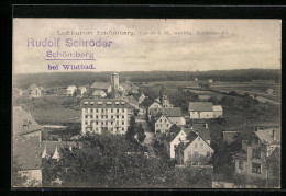 AK Schömberg / Württbg. Schwarzwald, Gesamtansicht  - Schömberg