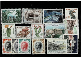 MONACO ,15 Pezzi MNH ,presenti I Valori Migliori ,qualita Ottima - Used Stamps