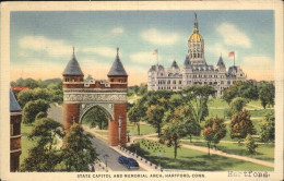11111956 Hartford_Connecticut State Capitol Memorial Arch - Otros & Sin Clasificación