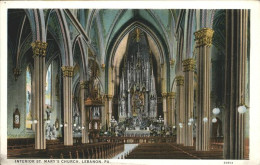 11111888 Lebanon Pennsylvania St. Mary's Church Lebanon Pennsylvania - Otros & Sin Clasificación