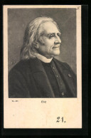AK Franz Liszt Stattlich Im Portrait  - Artistas