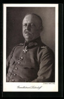 AK Generalleutnant Erich Ludendorff Mit Ernstem Blick  - Historische Persönlichkeiten