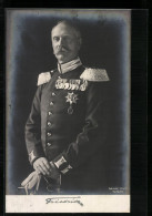 AK Grossherzog Friedrich Von Baden In Uniform Mit Orden  - Koninklijke Families
