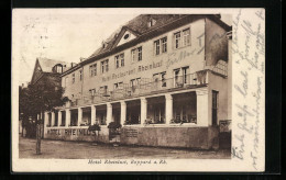 AK Boppard A. Rh., Hotel Rheinlust, Bes. Jos. Christ  - Boppard