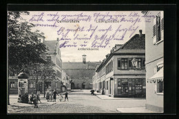 AK Germersheim, Ludwigsstrasse Mit Artilleriekaserne  - Germersheim