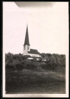 Fotografie Unbekannter Fotograf, Ansicht Berlin, Kirche In Nikolassee  - Orte