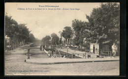 CPA Toul, L`Ecluse, Le Pont Et Le Canal De La Marne Au Rhin, Avenue Victor-Hugo  - Toul
