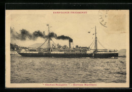 AK Passagierschiff Général-Bonaparte, Services Maritimes  - Piroscafi