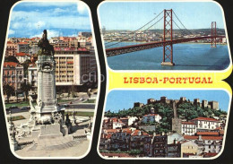 72557670 Lisboa Denkmal Ortsansicht Bruecke Portugal - Sonstige & Ohne Zuordnung