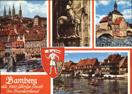 72557607 Bamberg Dom Domreiter Altes Rathaus Klein Venedig Bamberg - Bamberg