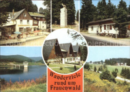 72557380 Frauenwald Thueringen Gaststaette Fraubachmuehle Monumend Bohrstuhle Wa - Autres & Non Classés